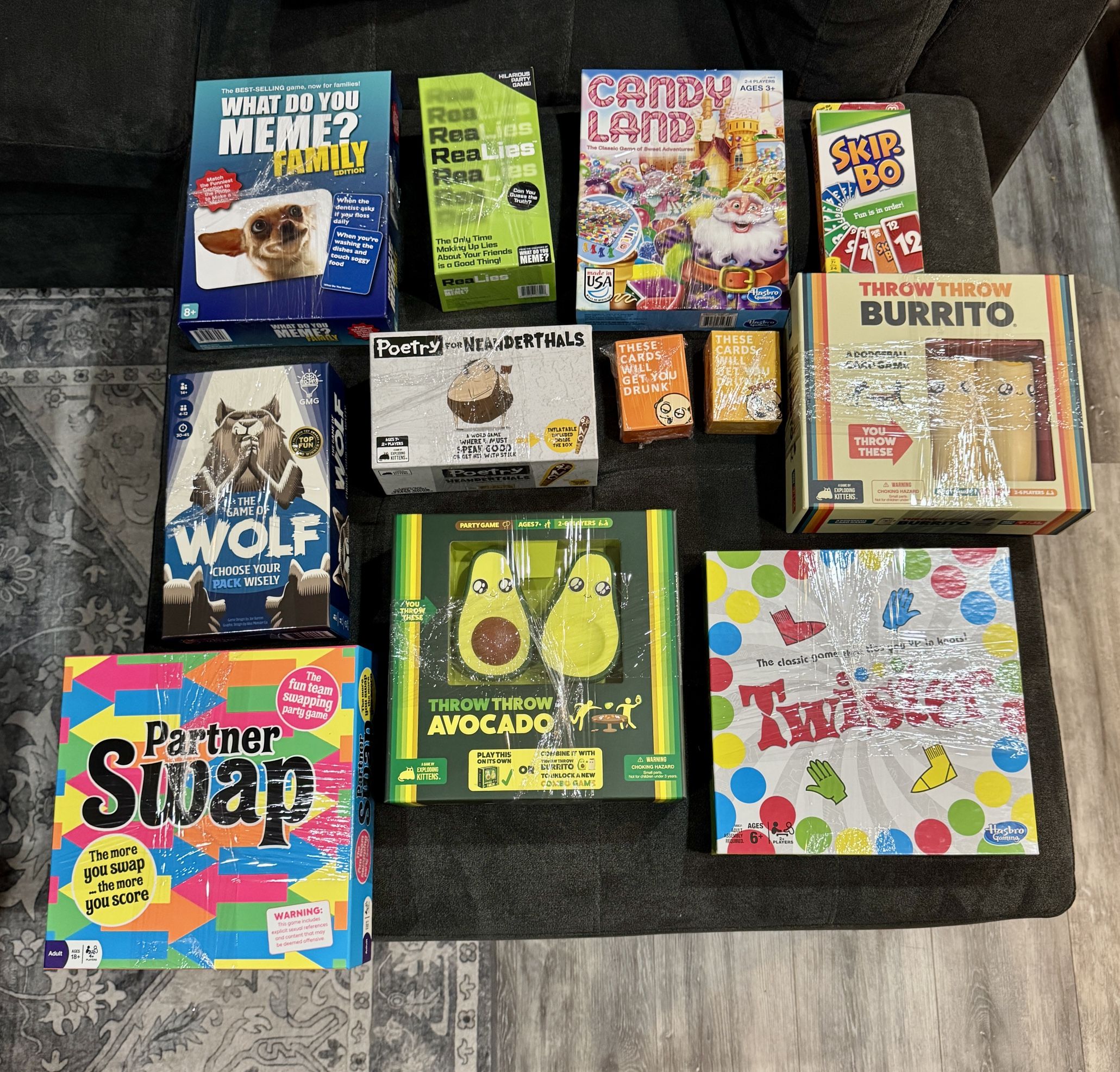 New & Used Board/Card Games