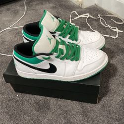 Air Jordan 1 Low ‘White Lucky Green’