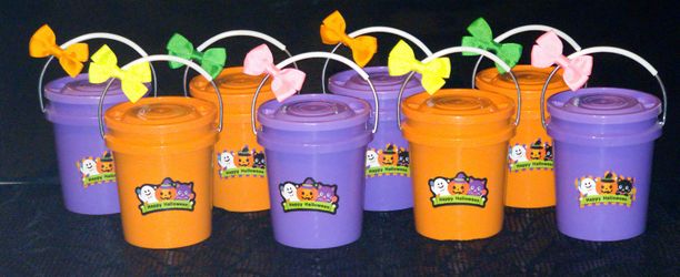 Happy Halloween Boo Buckets