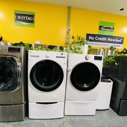Lg Electric Washer And Dryer 11$ Down Payment 