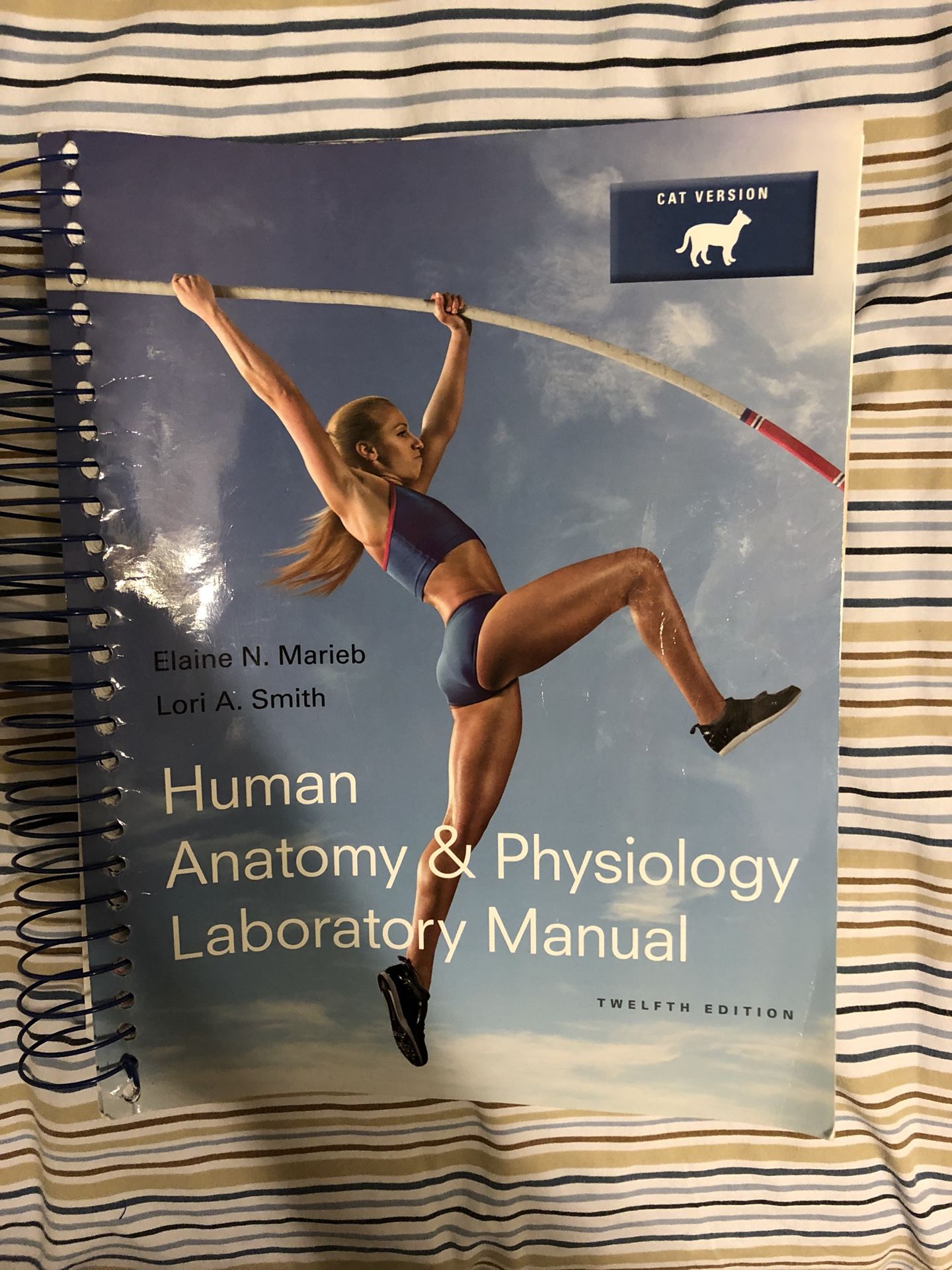 Human Anatomy&Physiology Lab Manual Cat version 12th edition