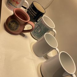 Assortment Of Coffee Mugs 