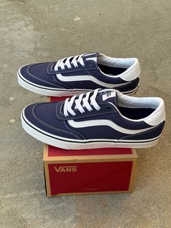 NEW Men’s Vans Brooklyn LS Navy Blue Sneakers - Size 10.5