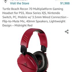 Xbox Headset TURTLE BEACH EAR FORCE RECON 70P


