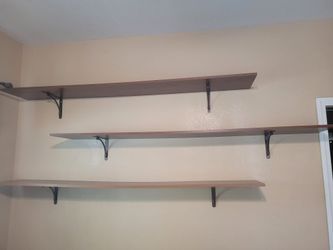 6ft shelves with stands