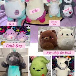 Plushies For Sale!!