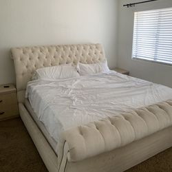 King Bed Frame And Mattress 