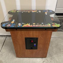 Deluxe 60 Game Cocktail Arcade Game Machine!