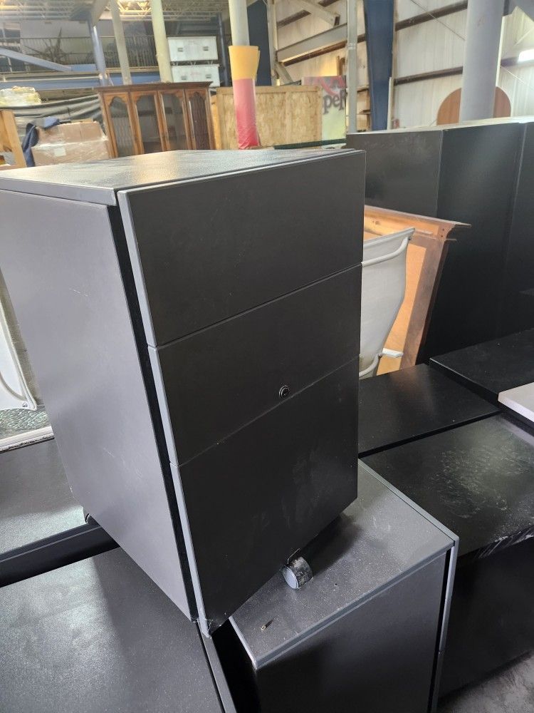 Small, 2 and 3 door file cabinets $25 each.