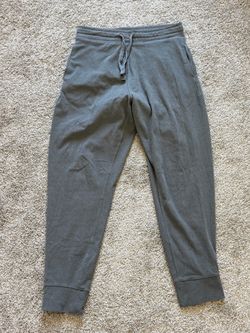 JACHS New York Grey Drawstring Jogger Sweatpants - Size Medium