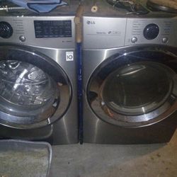 LG SMART WASHER AND DRYER 