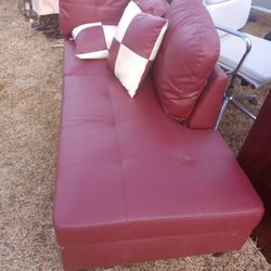 Leather Sofa 