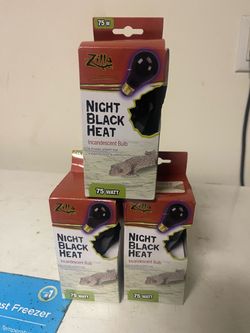 Reptile black light lot of 3