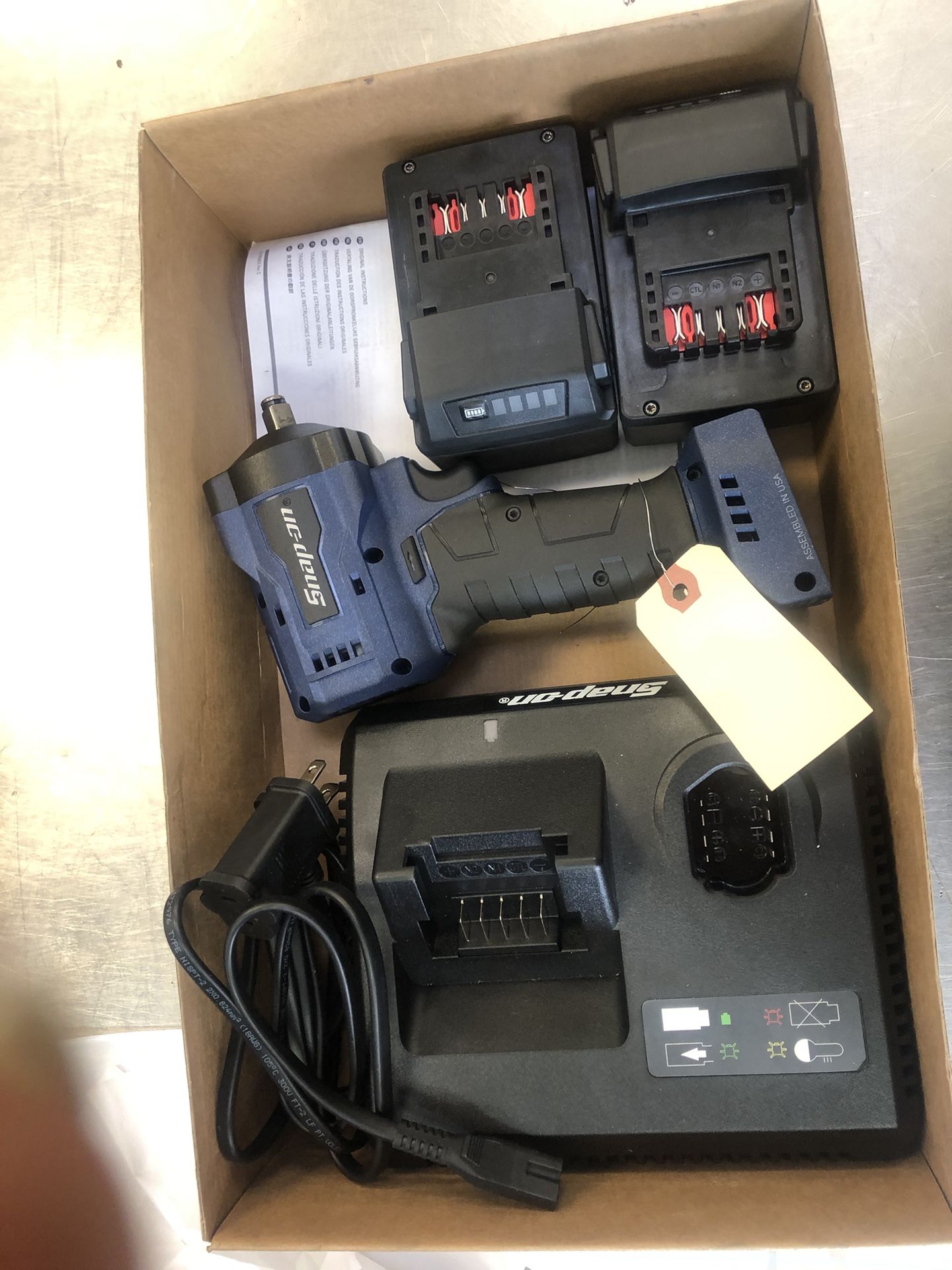 SNAPON STUBBY IMPACT WRENCH 3/8@$600