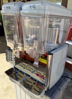 RBD32 - Double 3 Gallon Bowl Refrigerated Beverage Dispenser