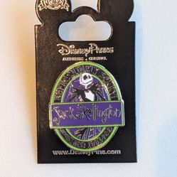Jack Skellington Refreshingly Scary Disney Trading Pin