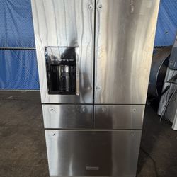 KitchenAid multi door french door refrigerator 36”