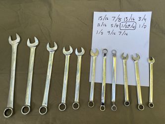 Snap On Wrenches 11pcs