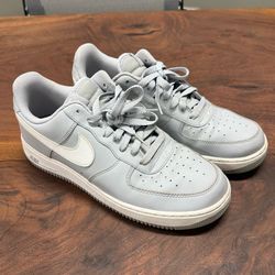 Nike Air Force 1 Low - Wolf Grey, Size 10.5 Used
