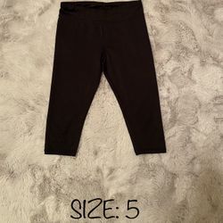 LIKE NEW‼️ LITTLE GIRL PUMA WORKOUT PANTS - 5T - ACTIVEWEAR