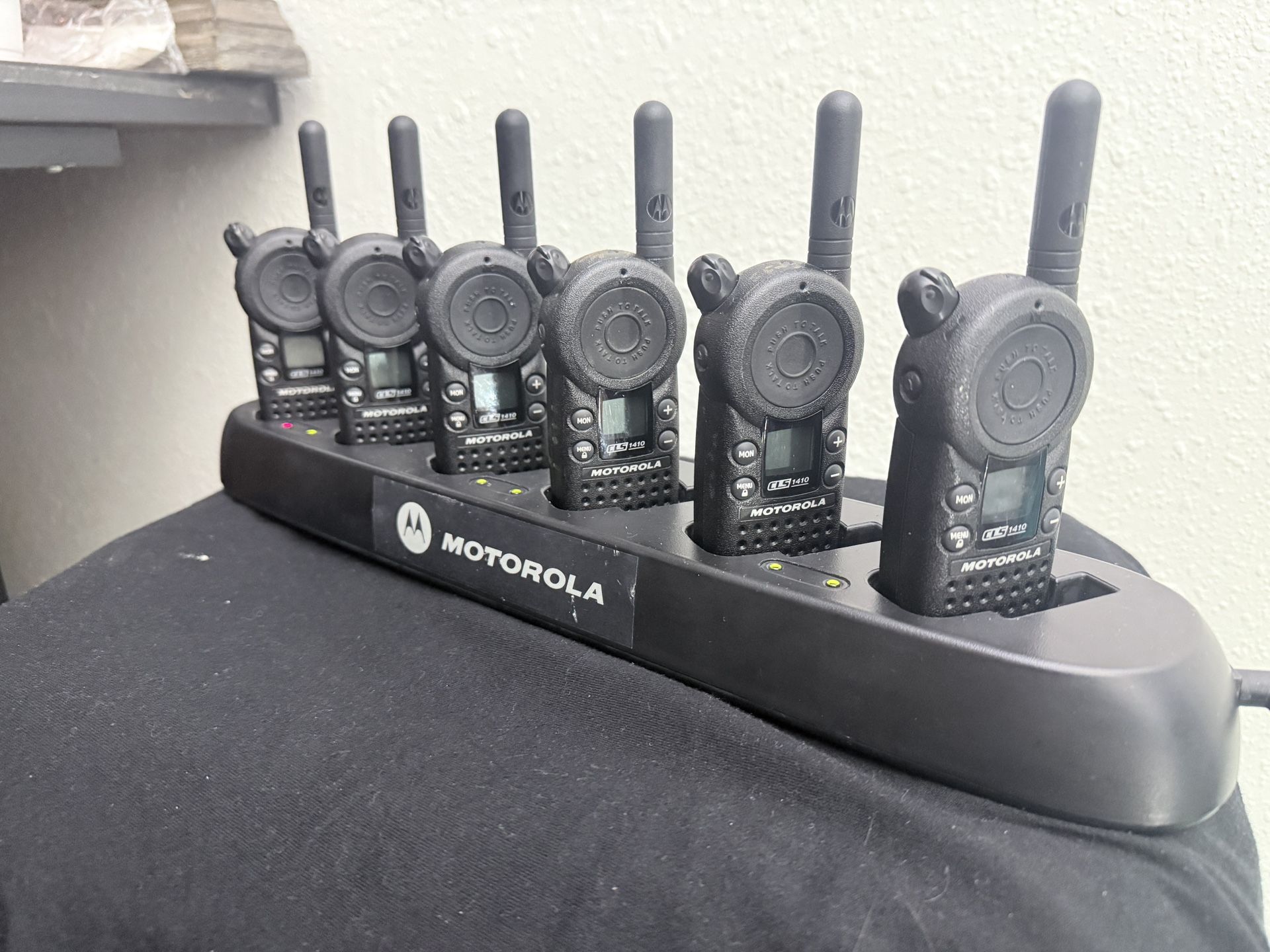 Six 2-way Radios By Motorola