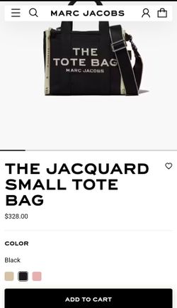 Marc Jacob Canvas Tote Bag Small