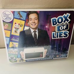 The Tonight Show Starring Jimmy Fallon Box of Lies Party Brand NEW Sealed Game