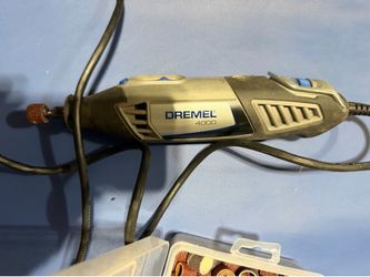 WORKS GREAT! DREMEL MODEL 4000 VARIABLE HIGH SPEED ROTARY TOOL $40 O.B.O