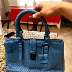 Real leather purse