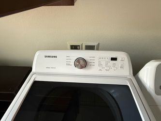Samsung washer and GE dryer