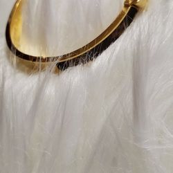 Goldtone Bangle