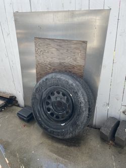 spare wheel off Trail boss
