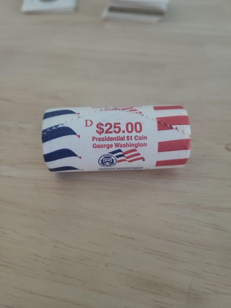 Roll Of Uncirculated Presidential Coins