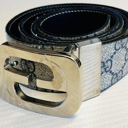 Gucci Men’s Reversible Monogram Belt