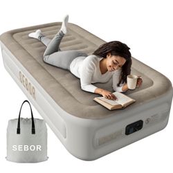 Extra Long, Twin Air Mattress, Including Pump And Sheet Used Once