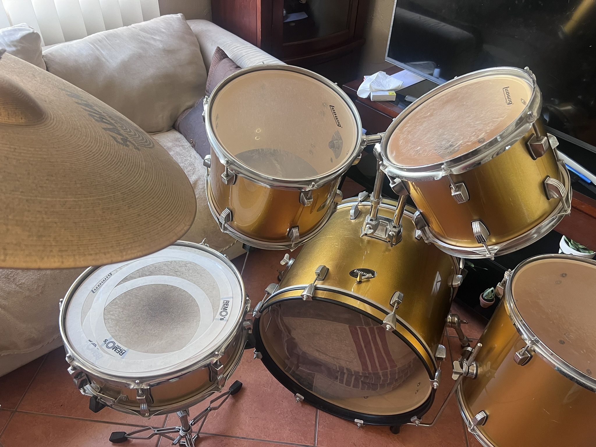 Ludwig Full Drum Set