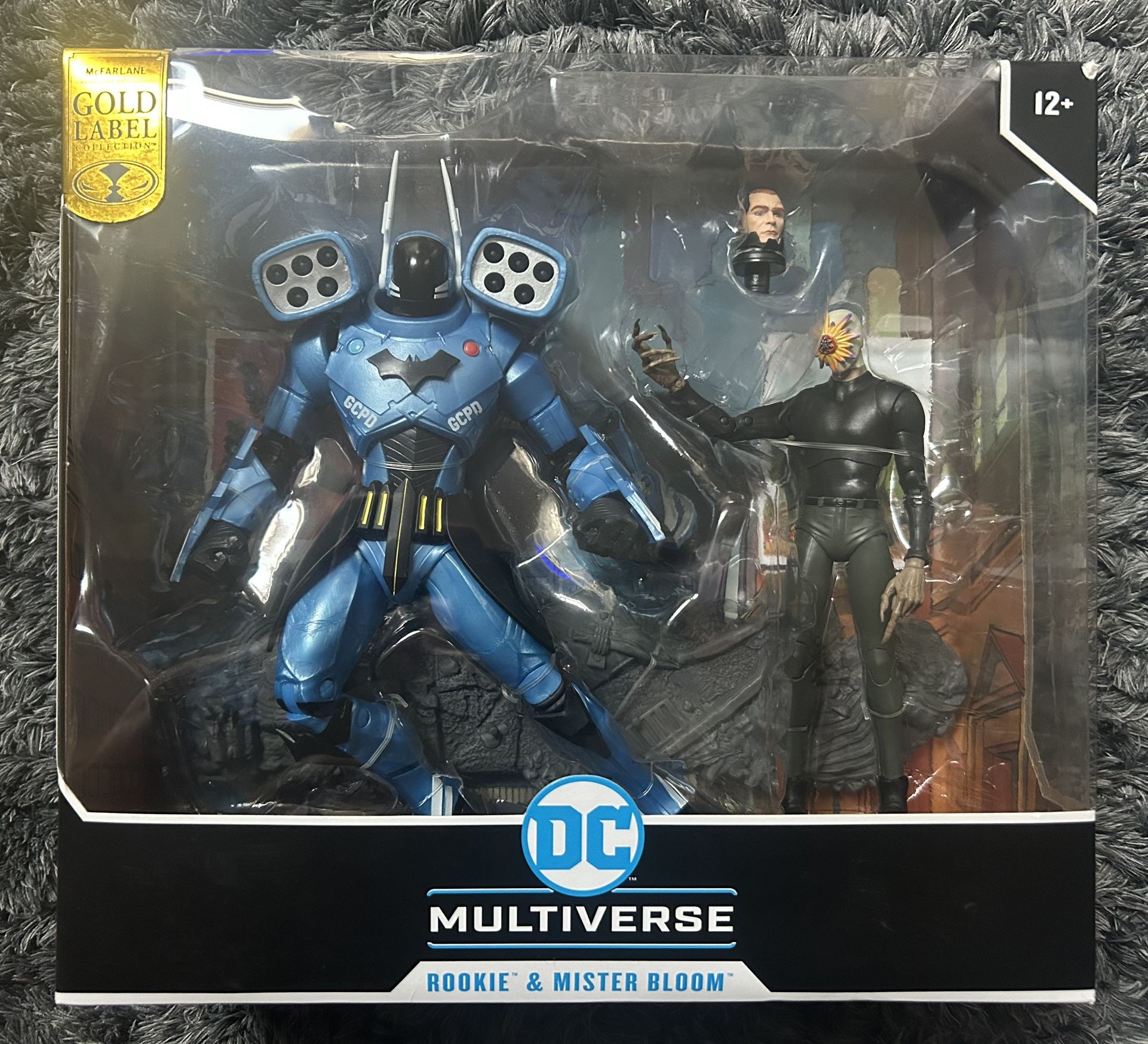 McFarlane DC Multiverse Rookie and Mister Bloom Gold Label
