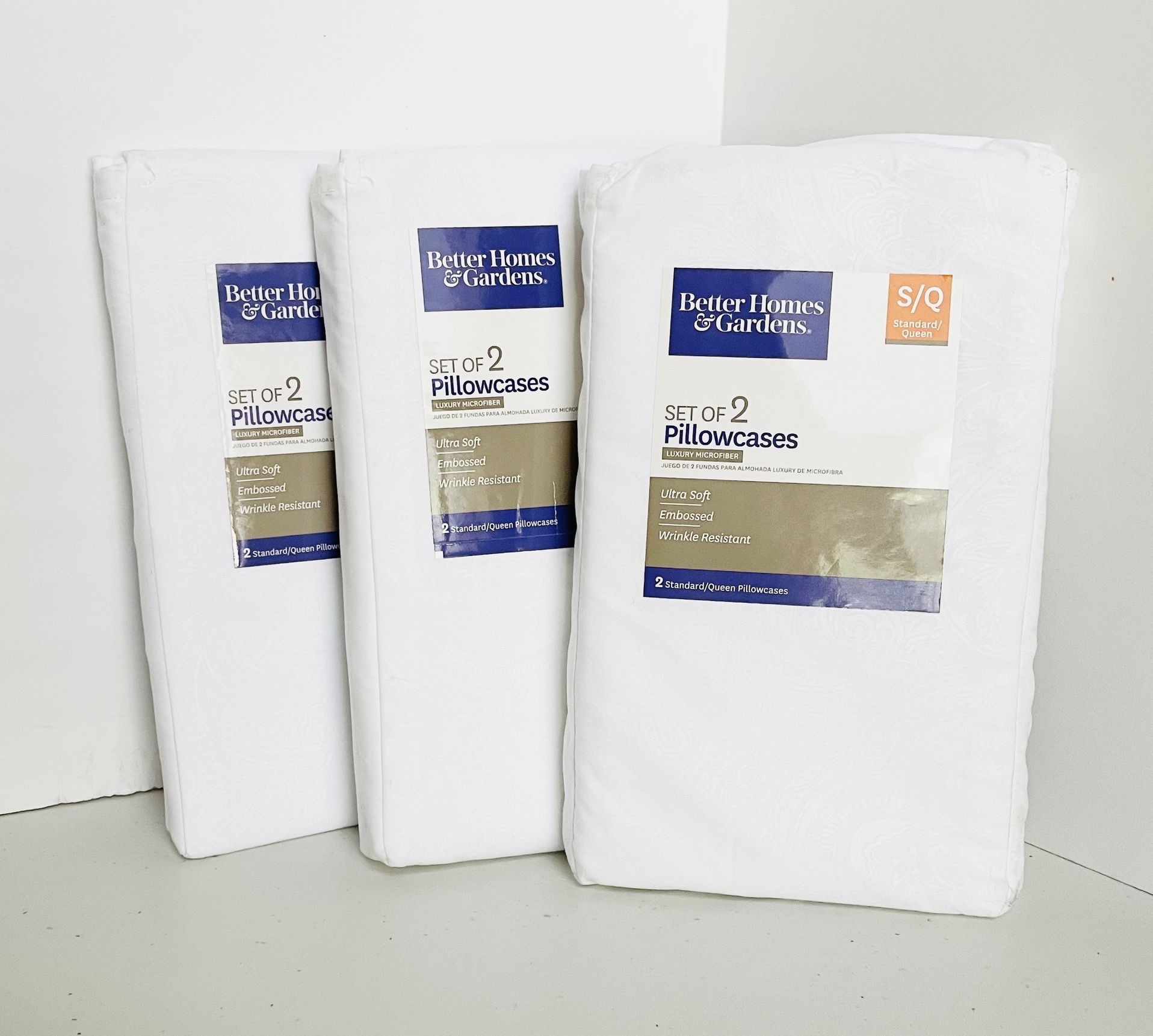 Pillow Cases, Qty 6, NEW!