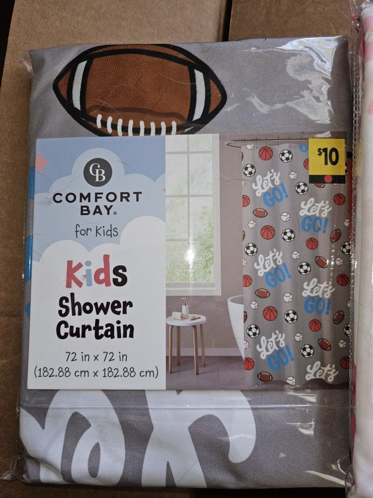 New Kids Shower Curtain 
