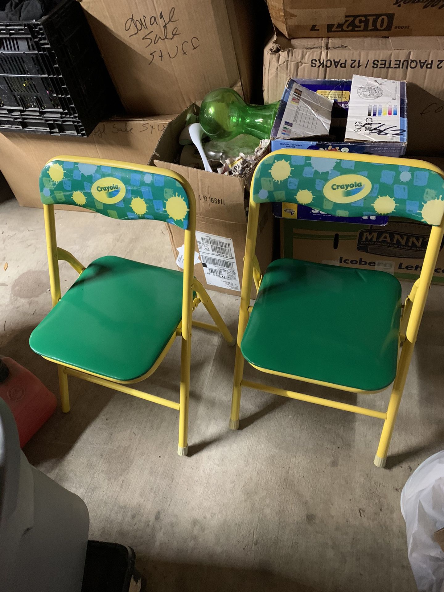 Crayola Kid chairs