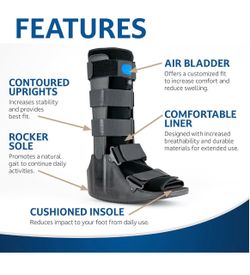 Orthopedic Walking Boot CAM Walker long size  M
