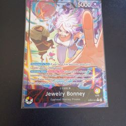 Jewelry Bonney Leader Card (One Piece TCG) 