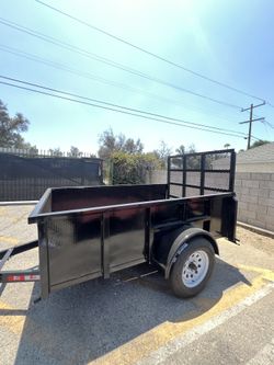 5x8x2 UTILITY LANDSCAPE TRAILER 