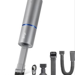 Brigii Mini Handheld Vacuum Cordless, 3 in 1-Car Vacuum & Air Duster & Hand Pump, Portable Rechargeable Cleaner for Car Interior, Small Spaces, Crevic