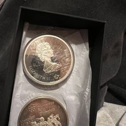 1974 Olympics 10 Dollar Coins Collectable 