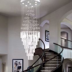 ✨ Luxury Crystal Chandelier – Modern Statement Piece ✨