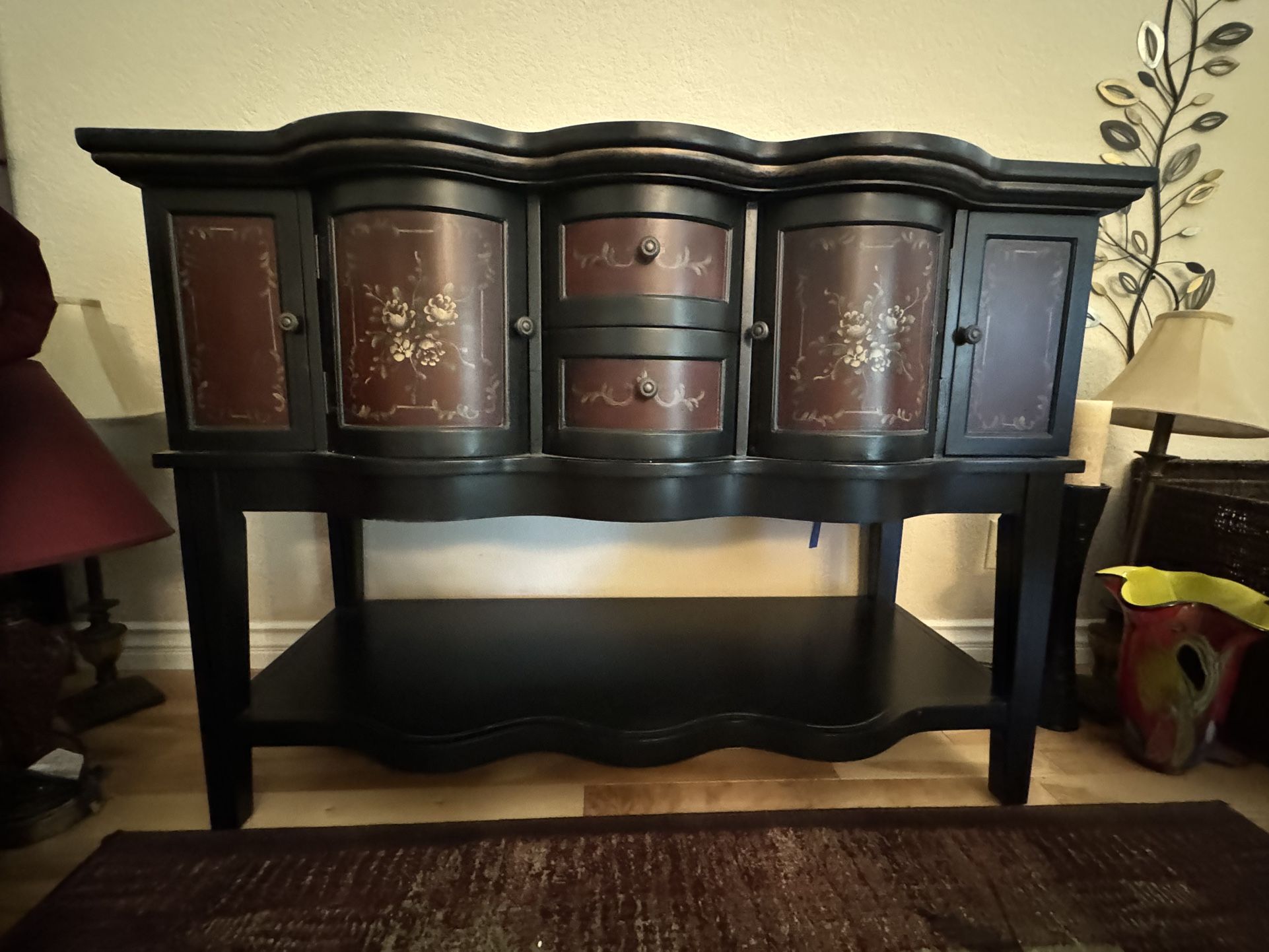 Buffet Cabinet 50”L X 22D X 35H