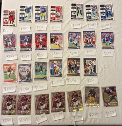 $1-$2 football cards