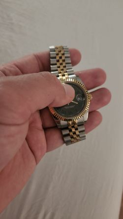 Stainless steel watch