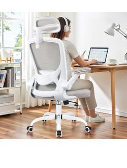 🔥Brand new🔥 Ergonomic Desk Chair, Breathable Mesh Office Chair for Home Office, Work Adjustable Lumbar Support for Back Pain Relief, Computer Chair 